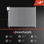 A/C Condenser for Ford F-250 Super Duty 1999-2007, Excursion 2000-2005