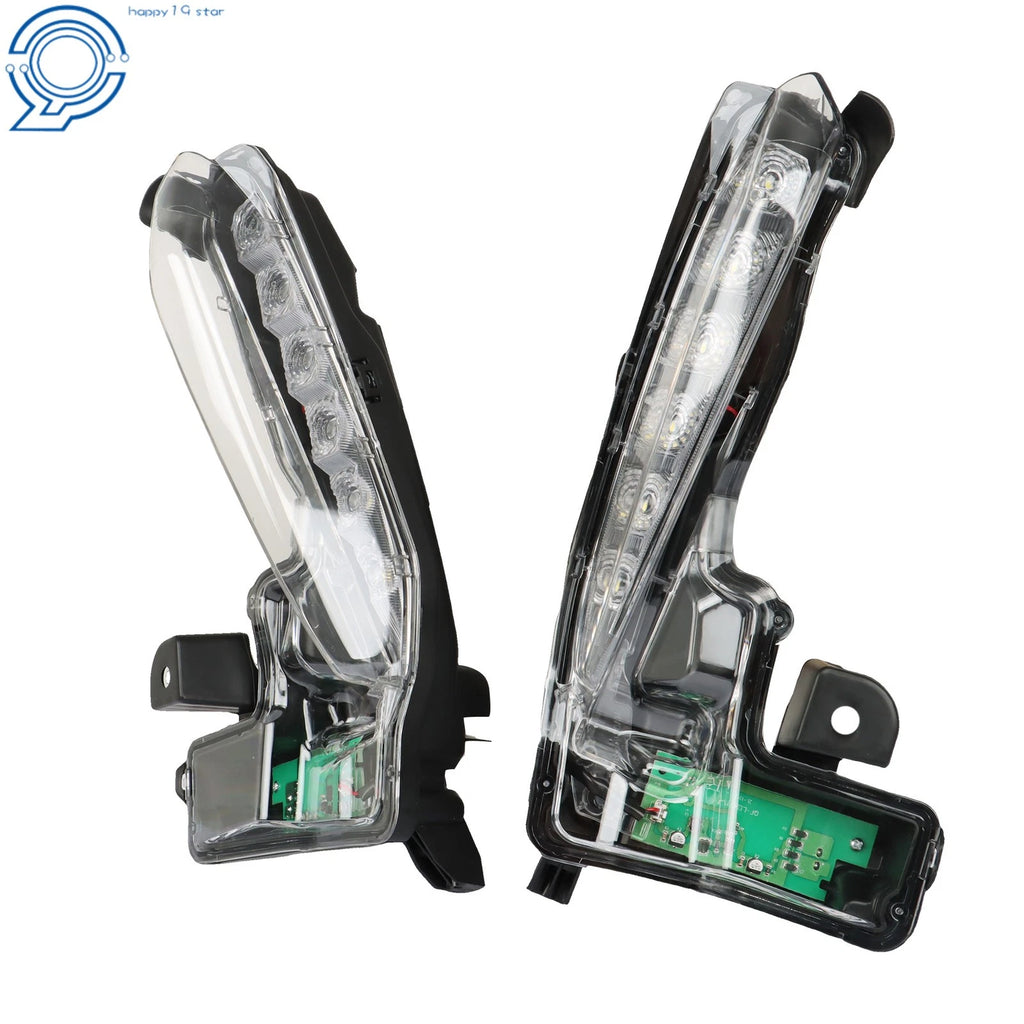 Fog Lamp DRL Light for Toyota Corolla SE XSE (2017–2019) LED Black