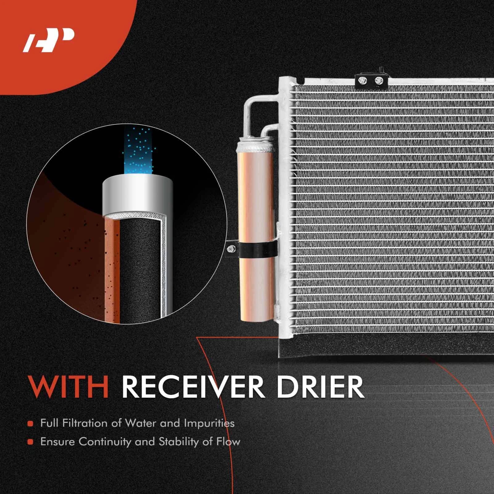 2X Radiator & AC Condenser Cooling Kit for Subaru Impreza (2002–2003)