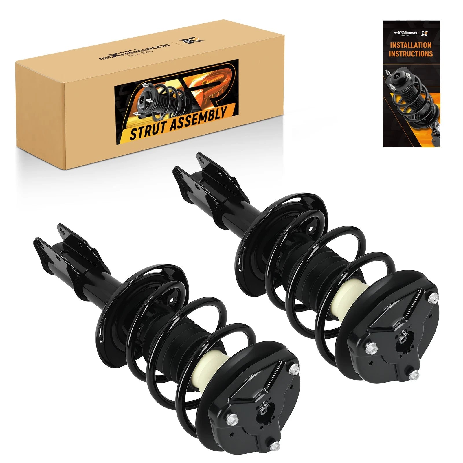 2X Front Struts for Mercedes-Benz C300 (2008–2014)