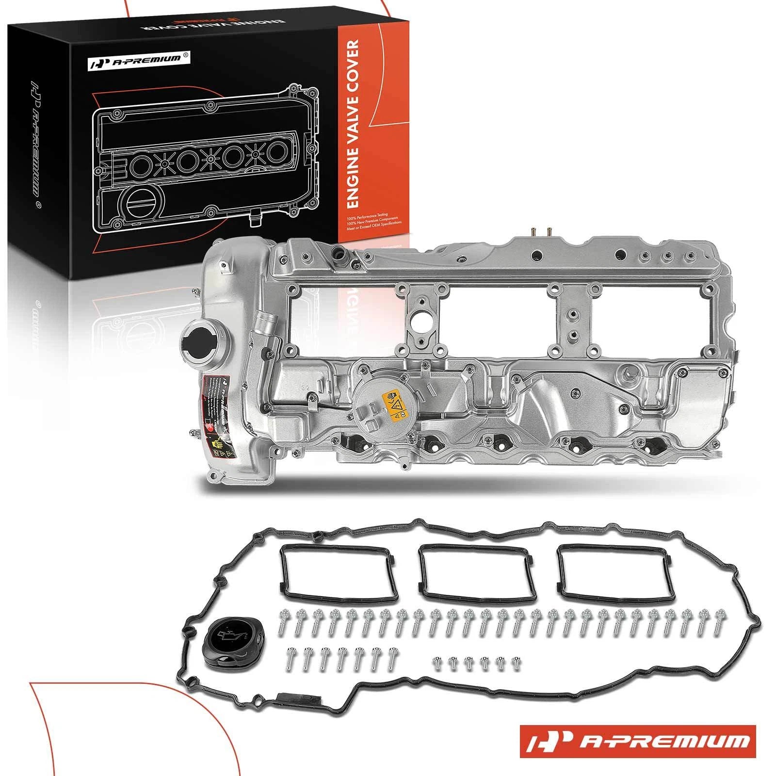 Engine Valve Cover with Gasket for BMW 135i 328i 435i 530i 640i 740i X3 (2007–2019)