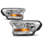 Factory Style Headlight Chrome Housing for Ford Ranger XL XLT (2019–2023)
