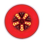 4 Inch Round LED GloLight Stop Replacement for Universal Trailer (2000–2025)