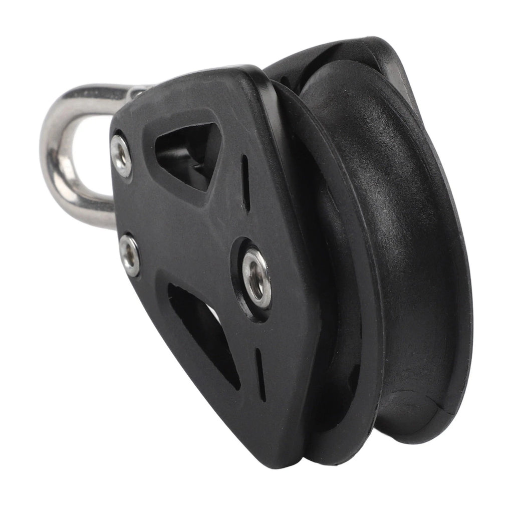 Heavy Duty Rotating Pulley Block for Marine Rigging (Nylon Construction)