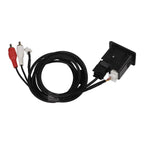 AUX Socket and Cable for Nissan Rogue Altima Frontier (2014–2023)