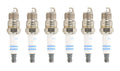 Set of 6 Bosch Double Iridium Spark Plugs for Pontiac Buick Jeep Chevy GMC (V6 L6)