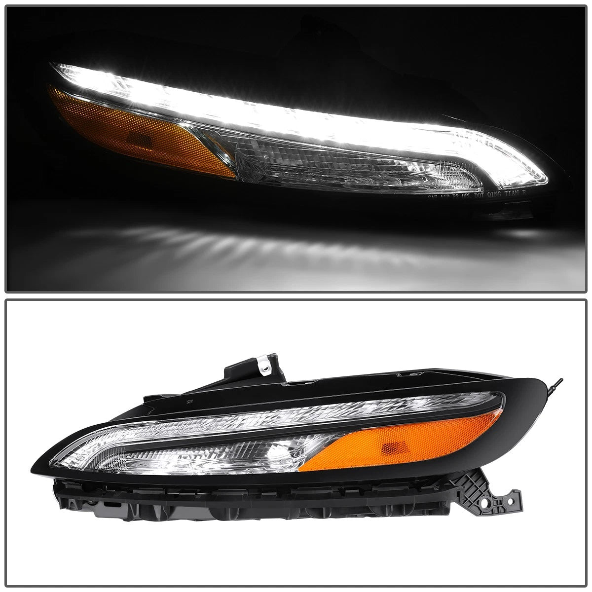 Projector Headlights with LED DRL for Jeep Cherokee (2014–2018)