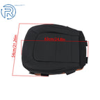 Black Leather Seat Cover for Chevy Colorado Canyon (2015–2022)