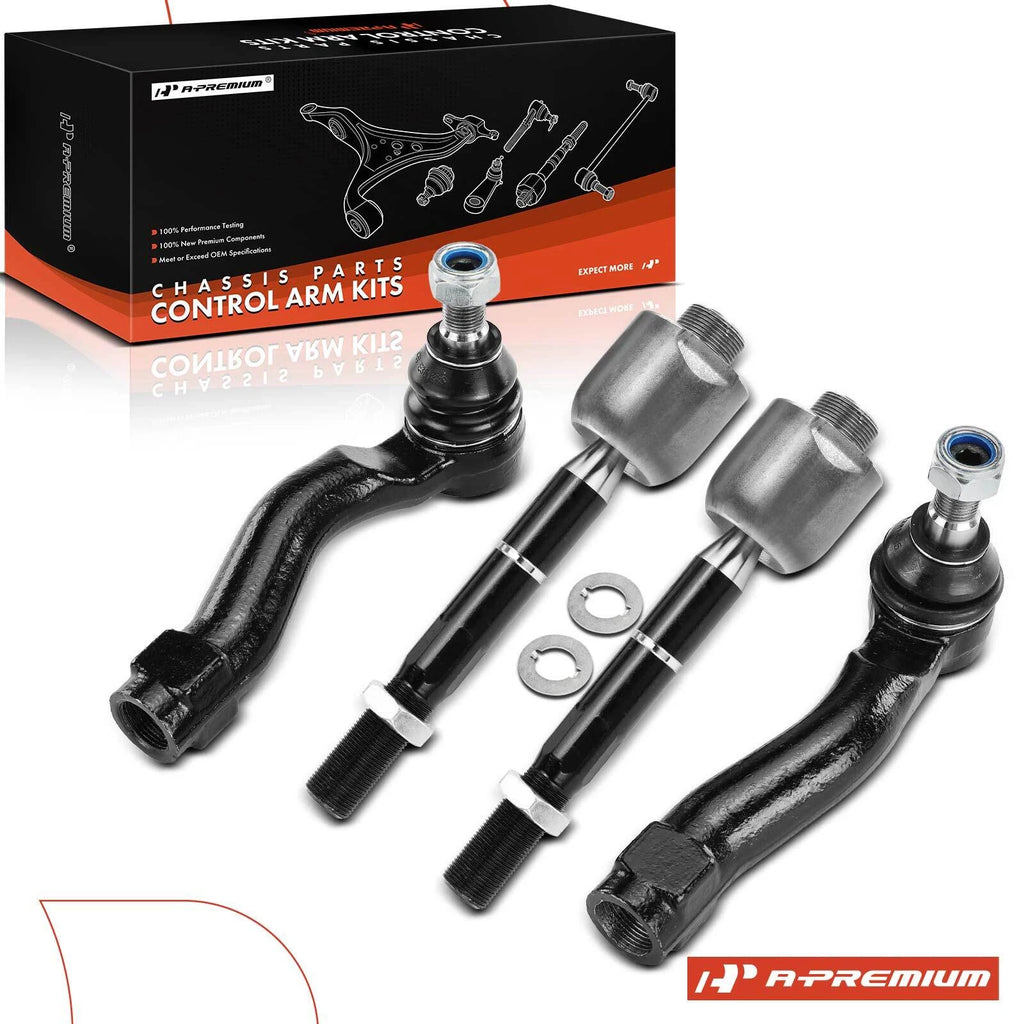 Front Inner & Outer Tie Rod End Kit for Toyota Land Cruiser (1998-2023)