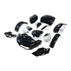 Fairings Body Kit for Harley Road Glide (2015–2023) Midnight Blue Barracuda Silver