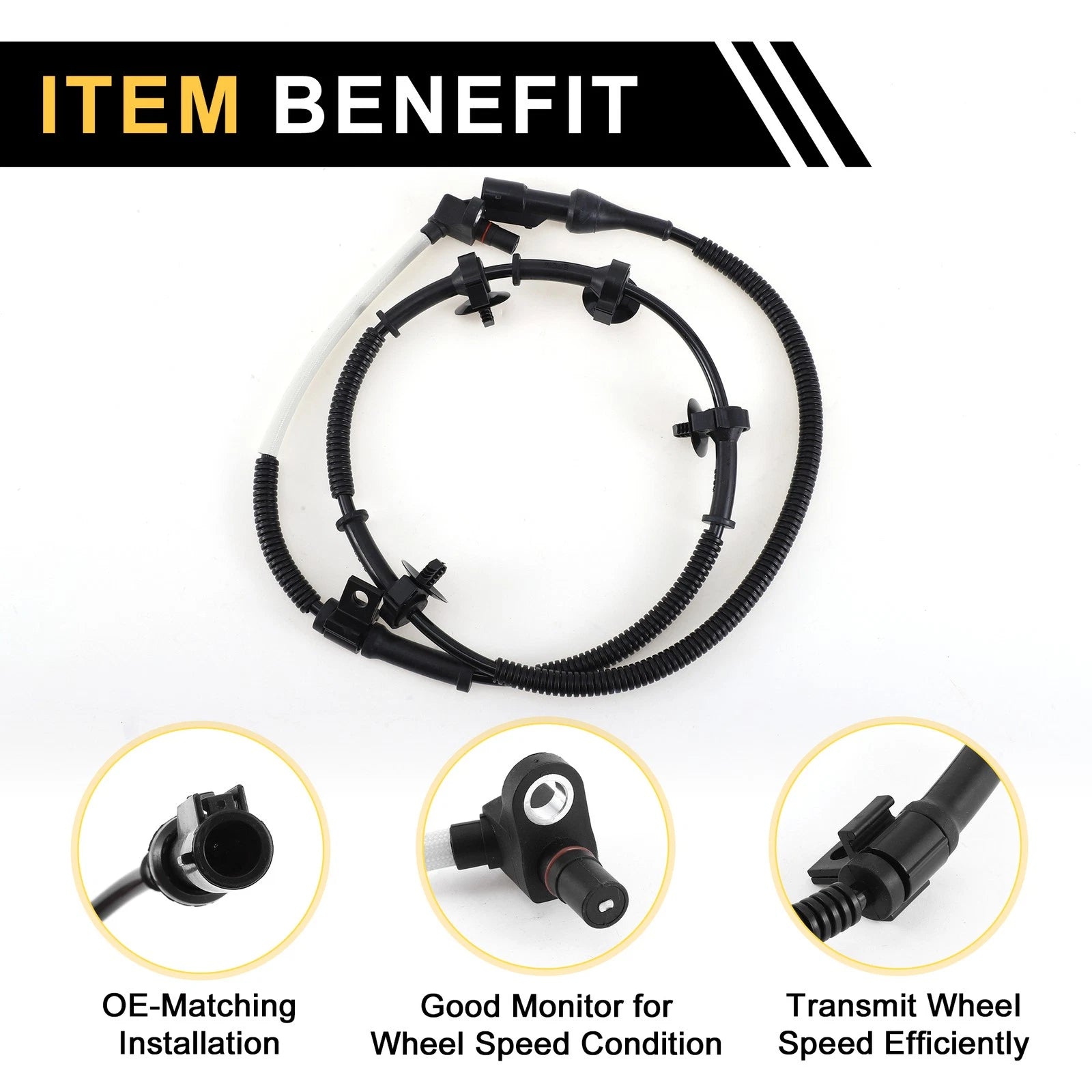 ABS Wheel Speed Sensor No.F87Z2C204GA/F87Z2C204GB for Ford Ranger (1998–2000)