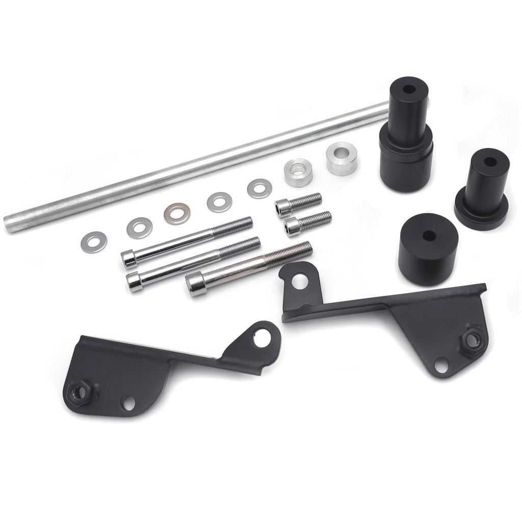 Frame Slider Mounting Bolts for Honda CBR600RR (2003–2006) - Black