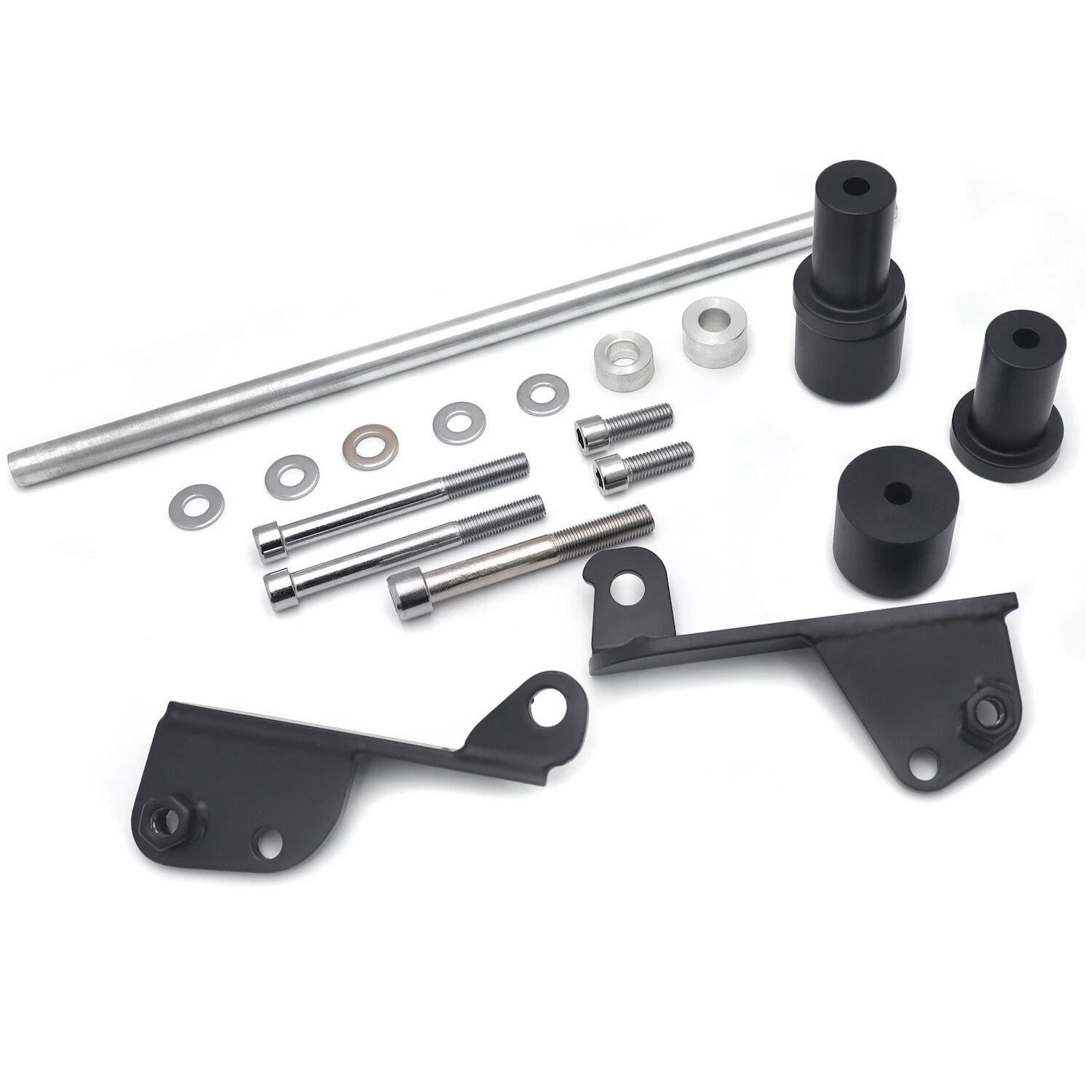Frame Slider Mounting Bolts for Honda CBR600RR (2003–2006) - Black
