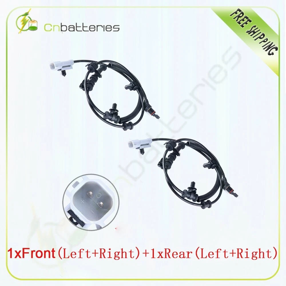 2X Rear ABS Speed Sensor for Jeep Grand Cherokee (2005–2010)