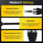 Front CV Axle Shaft Assembly for Toyota Highlander (2020–2022)