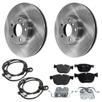 Brake Disc Rotors and Pads Kit for BMW X6 X5 (2012–2018)