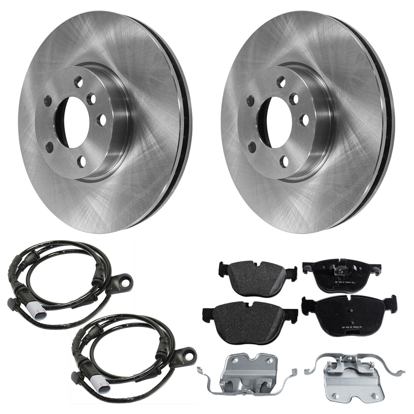 Brake Disc Rotors and Pads Kit for BMW X6 X5 (2012–2018)