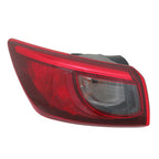 Replacement Driver Outer Bulb Type Tail Light Assembly for 2016–2021 Mazda CX-3