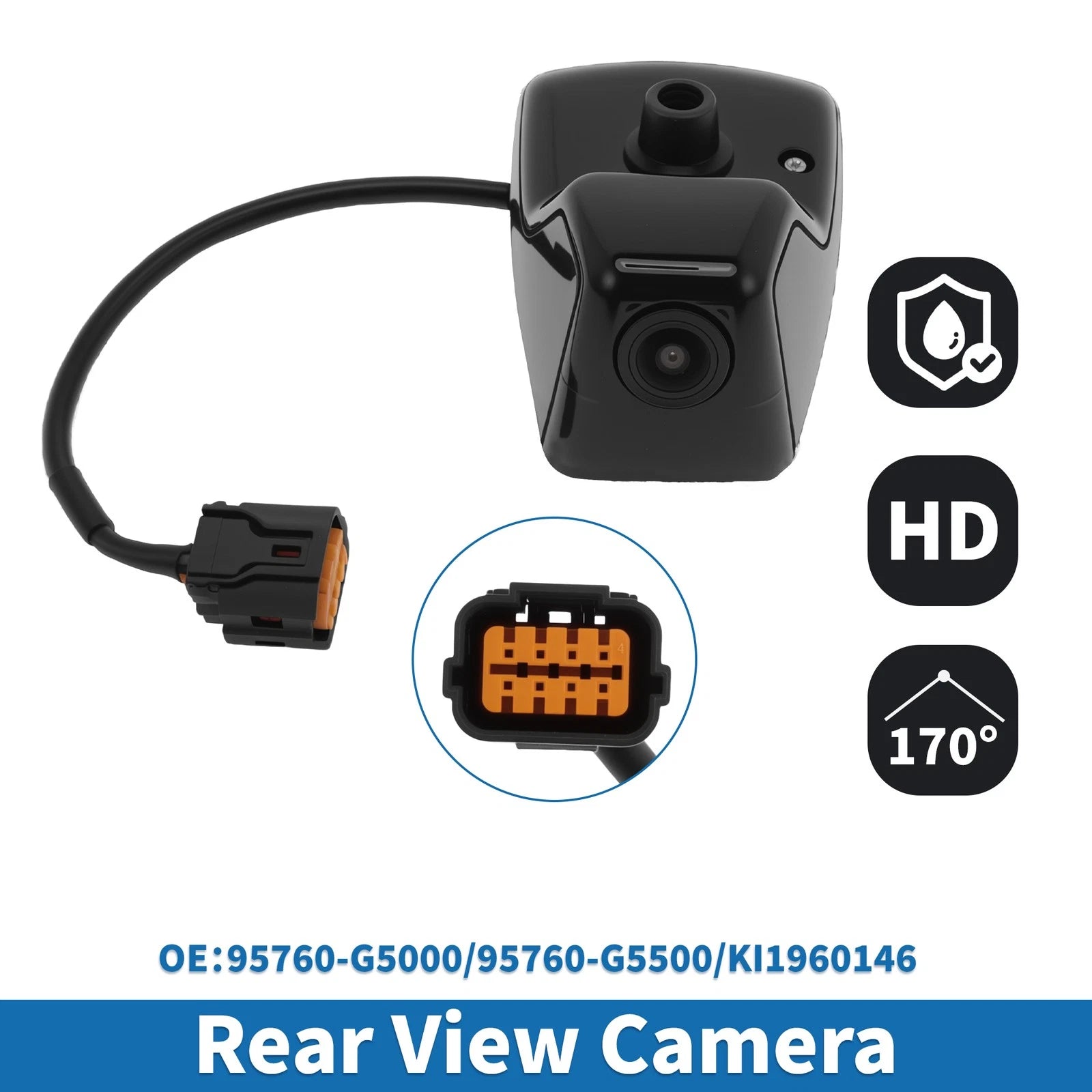 Rear View Camera for Kia Niro (2017–2022) & Niro EV (2019–2021) 95760-G5000