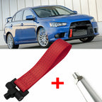 Nylon Racing Towing Strap for Mitsubishi Lancer Evolution (2008–2017)