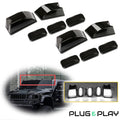 10X Black Smoke Lens LED Cab Roof Marker Lights for Hummer H2 (2003–2009)
