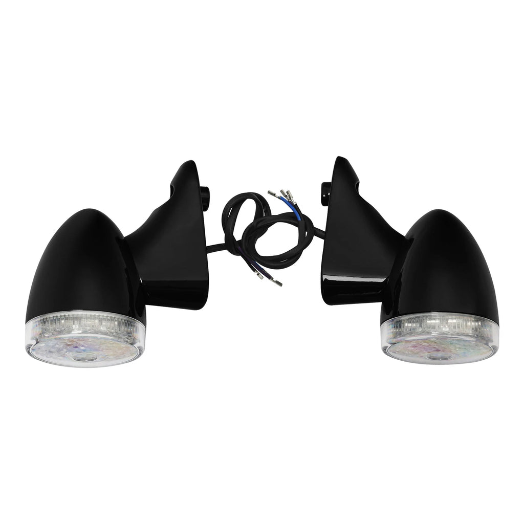 Front Turn Signal Lights Amber for Harley Touring Road Glide FLTR FLTRX (2015–2023)