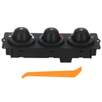 HVAC Temperature Control Switch for Kenworth (2006–Present) F21-1013-11-000 Black