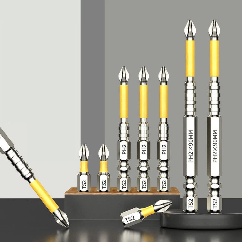 Set of 4 Magnetic Screwdriver Bits for Electronics Furniture Auto (2025)