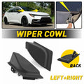 2X Front Windshield Wiper Side Cowl Extension Trim for Toyota Corolla (2020–2022)