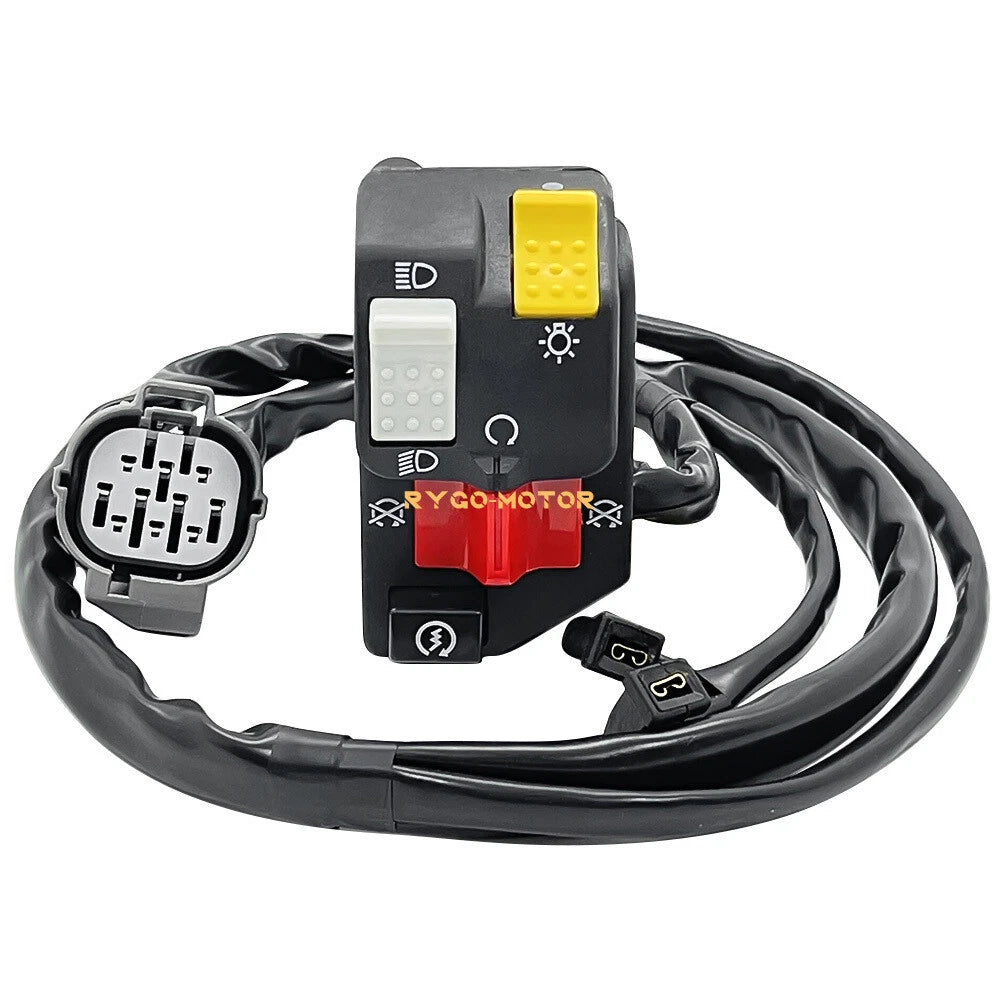 Handlebar Switch Start Kill Stop Headlight for Honda TRX700 TRX700XX (2008–2009)