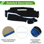 Dashboard Dash Cover Mat for Nissan Serena C27 (2016–2022) Black Blue