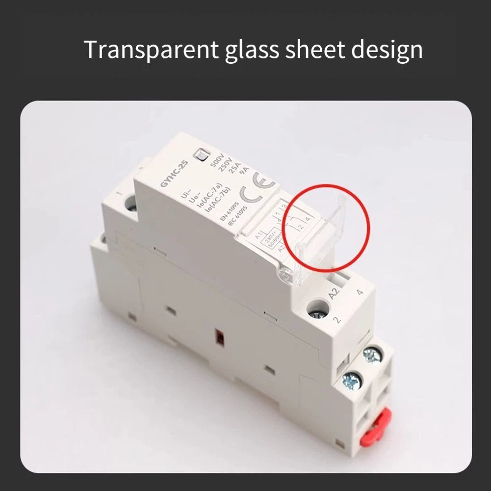 GYHC-25 230V 25A 2P AC Contactor for Household Circuit Control (N/A)