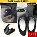Set of 2 Front Inside Door Handle Trim Bezels for Chevy Trailblazer (2002–2009)