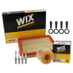 Tune Up Kit with 4 NGK Spark Plugs & Coil Boots for CT200h Prius V (2011–2017)