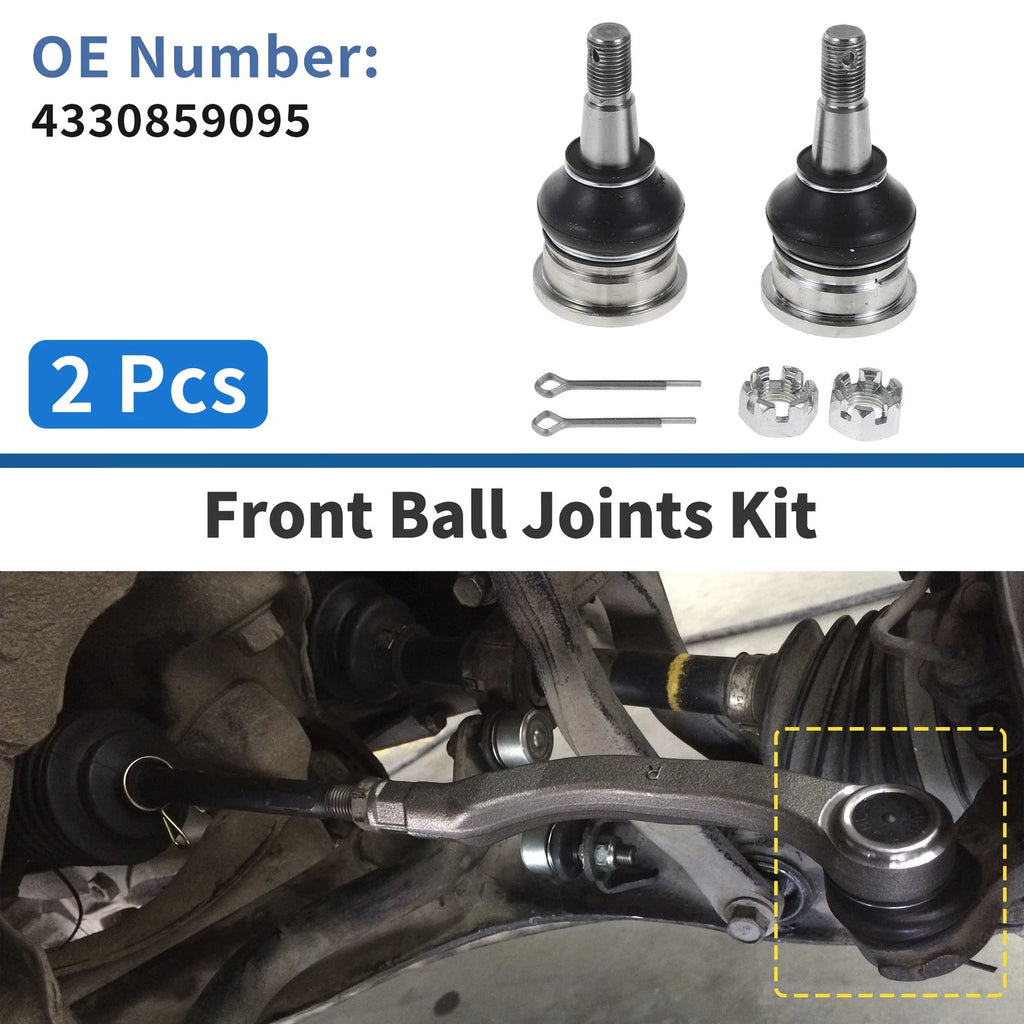 2X Front Lower Ball Joints for Toyota Yaris (1999–2005) No. 43308-59095