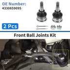 2X Front Lower Ball Joints for Toyota Yaris (1999–2005) No. 43308-59095