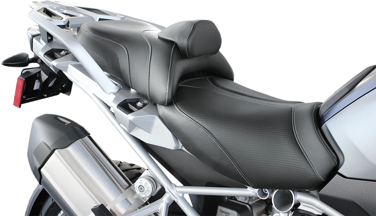 SADDLEMEN Adventure Tour Seat for BMW R1200GS (Standard, Lumbar Backrest, Black)