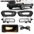 Fog Lights for Ford Transit (2020–2025) with Cover Bezels & Bulbs