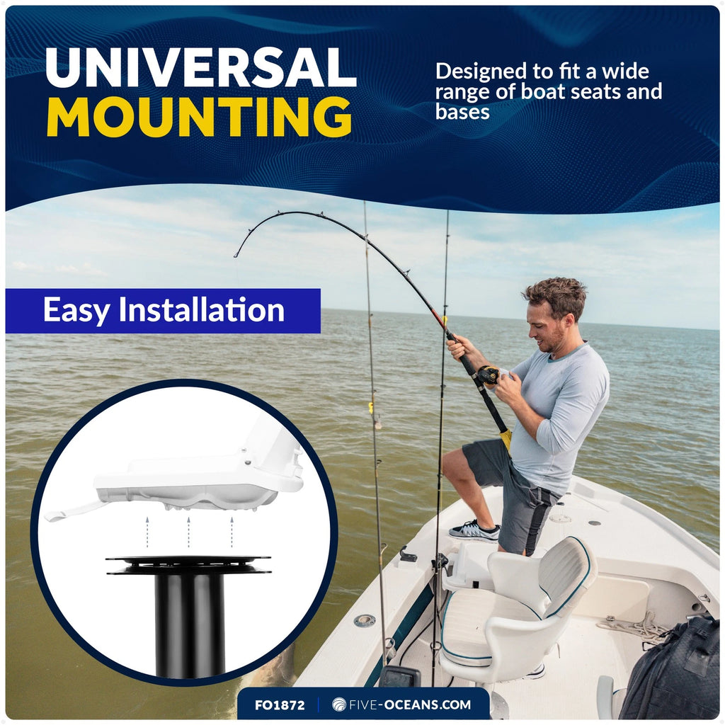 14" Boat Seat Pedestal with 360 Degree Swivel - FO1872