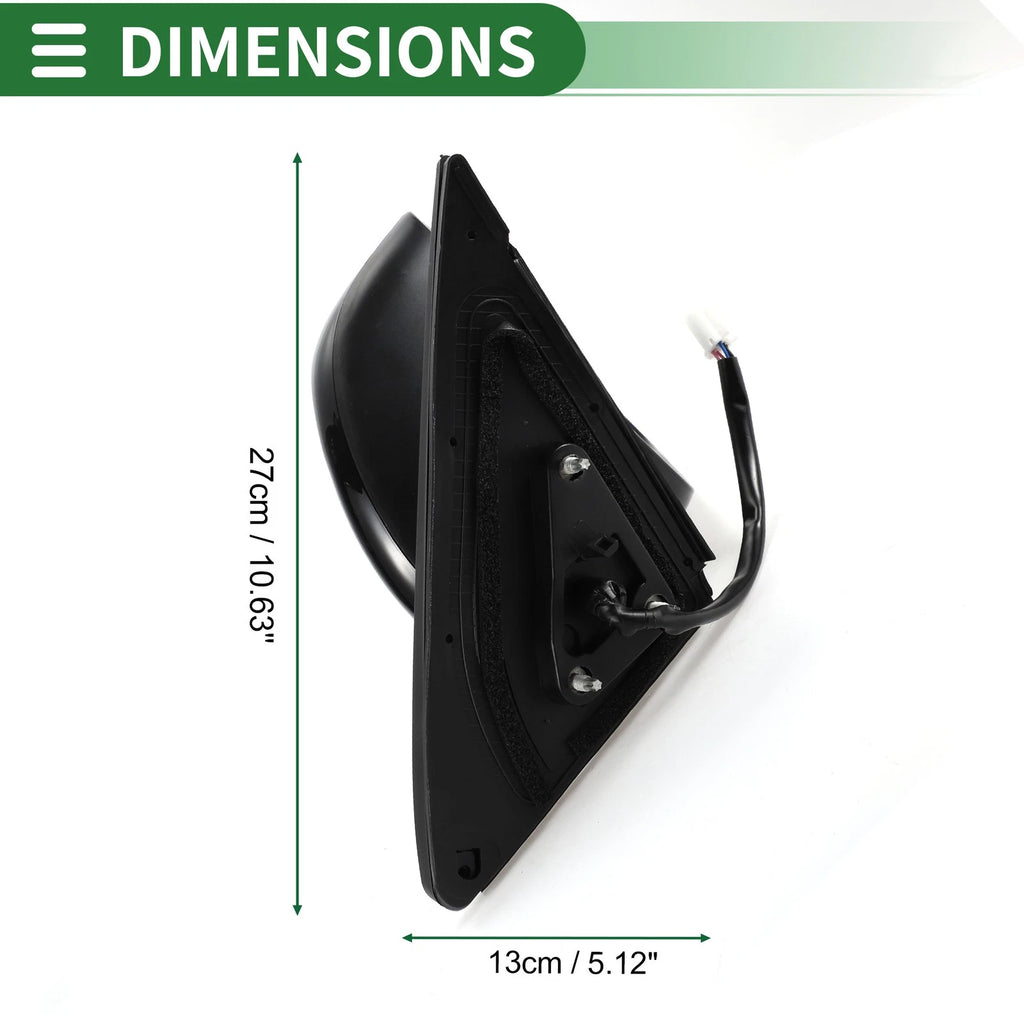 Right Side Heated Door Mirror for Toyota Highlander 