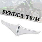 Chrome Rear Fender Leading Edge Tip Trim for Harley Touring FLHX FLTR (2009–2023)
