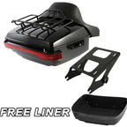 Trunk Mount Rack Pad Tail Light for Harley Touring (2014–2023)