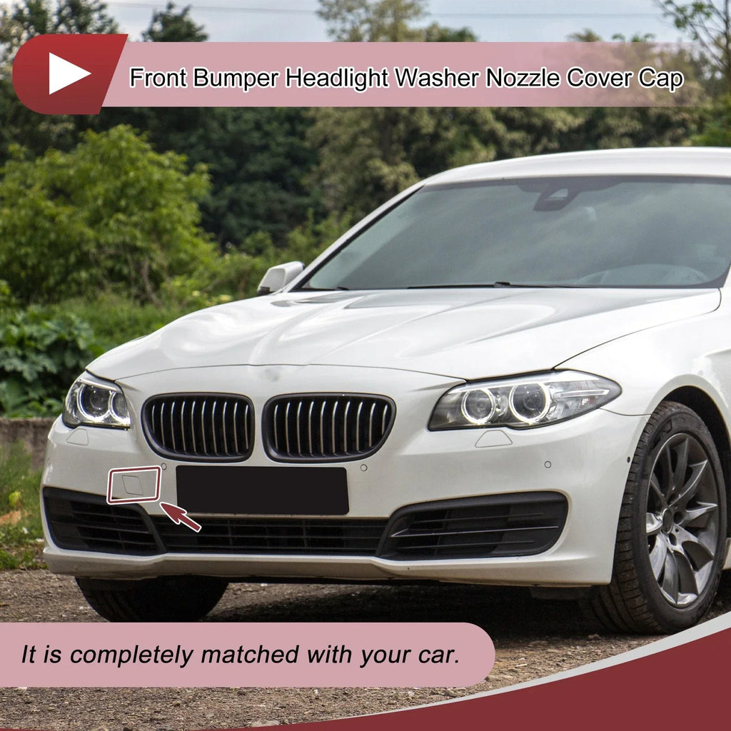 Bumper Headlight Washer Nozzle Cover Cap for BMW 528i (2012 - 2013)