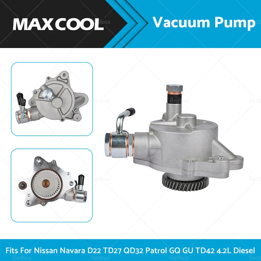 Vacuum Pump for Nissan Navara D22, Patrol GQ GU TD42 4.2L Diesel (2000–2007)