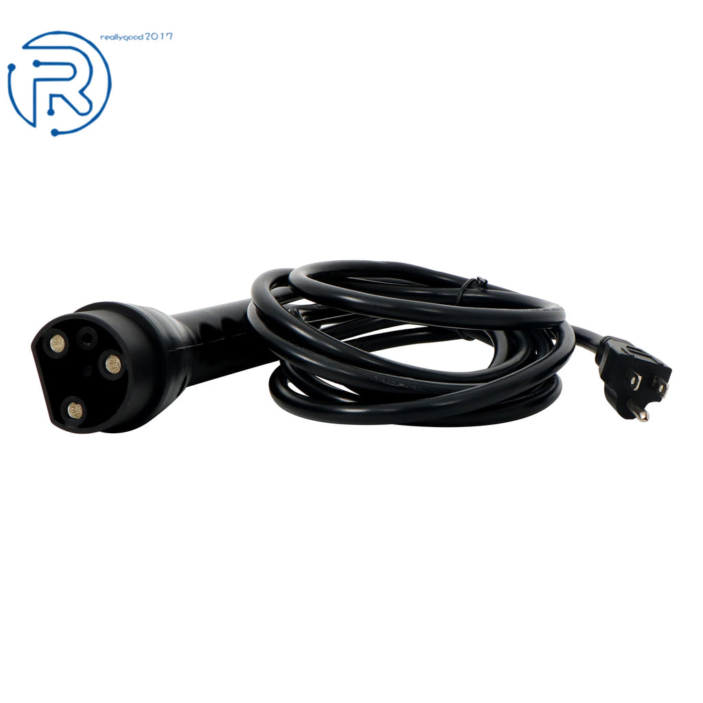 Charger Power Cord Assembly for ICON EV Golf Cart (120V)