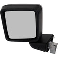 Driver Side Mirror for Jeep Wrangler Gladiator (2018–2024) Manual Folding Textured
