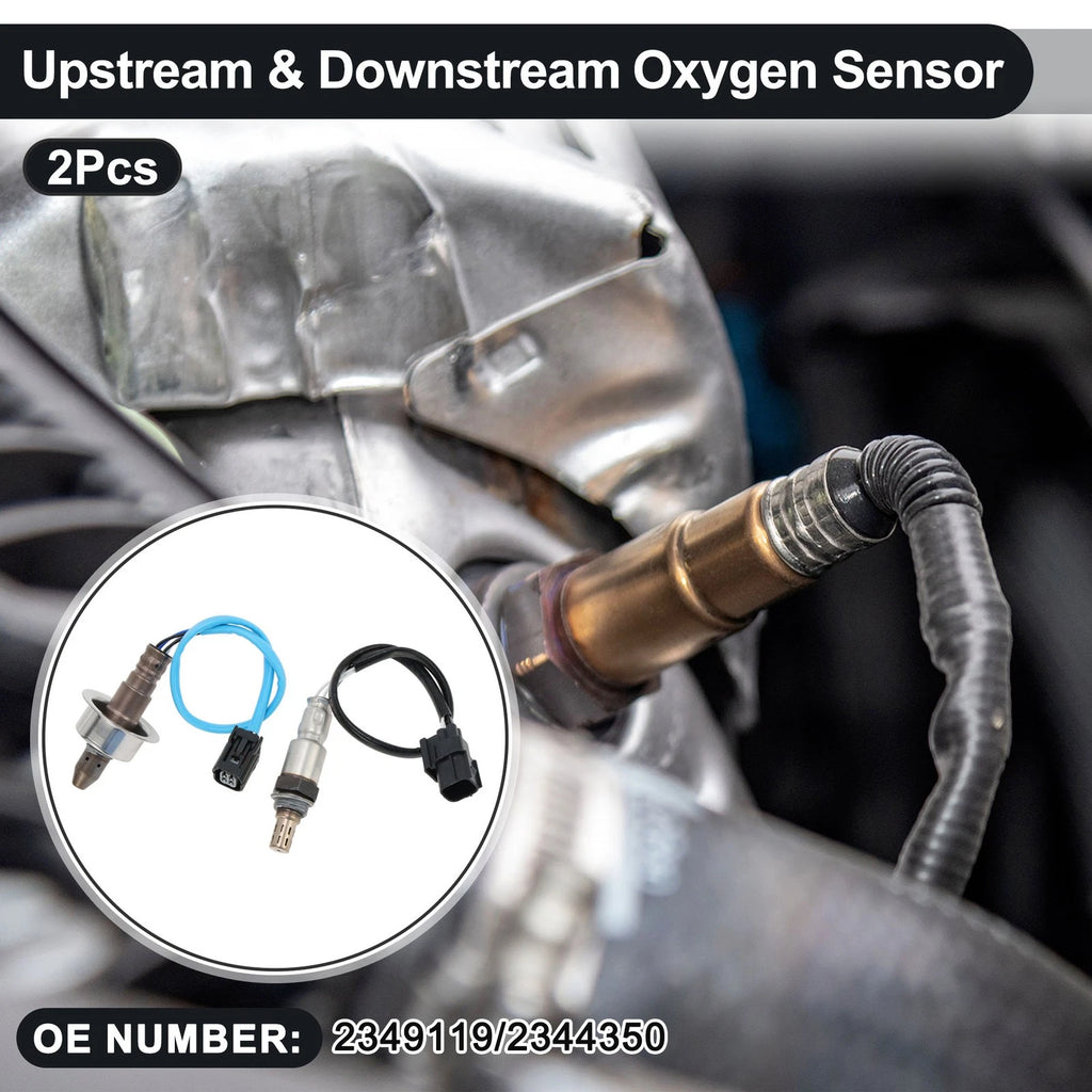 Set of 2 Upstream Downstream Oxygen Sensors for Honda Civic 1.8L L4 (2012–2015) No. 2349119