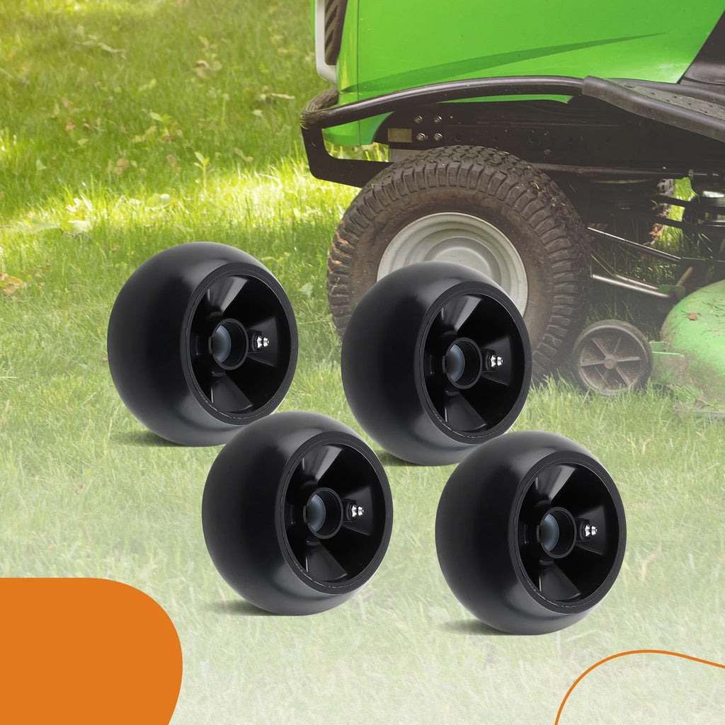 4X Plastic Deck Gauge Wheel Kit for John Deere 300 Series