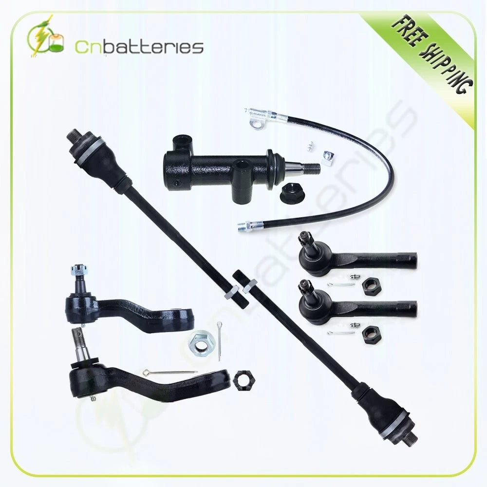 7pc Steering Tie Rod Inner Outer Pitman Idler Arm for Chevy Avalanche 1500 (2001–2006)