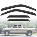 Set of 4 Window Visors for Chevy Silverado GMC Sierra (1999–2006)